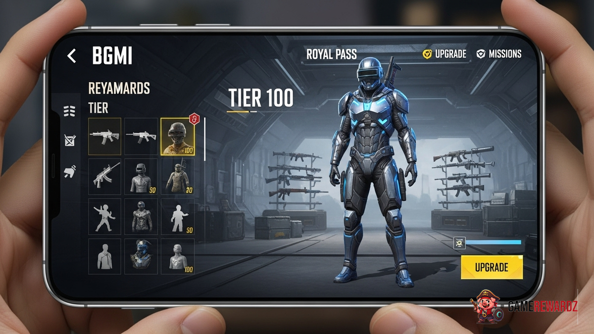 Leaked BGMI Royal Pass Rewards – See The Tier 100 Outfit Now!